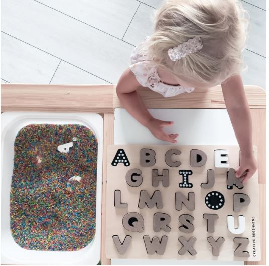 Creative Beginning - Letters Raised Puzzle Uppercase