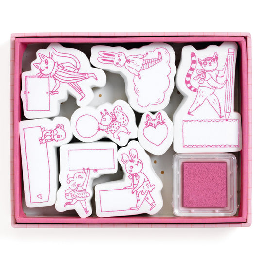 DJeco Stamp set / Lucille