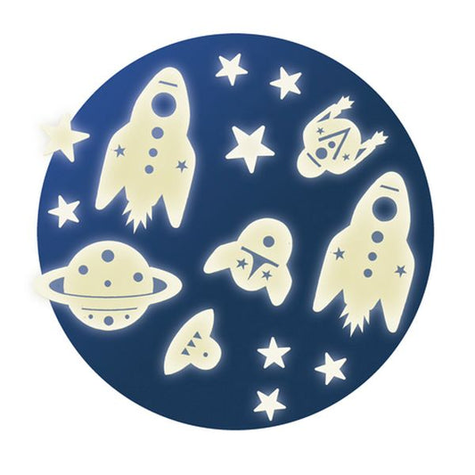 Djeco Phosphorescent decorations / Space mission