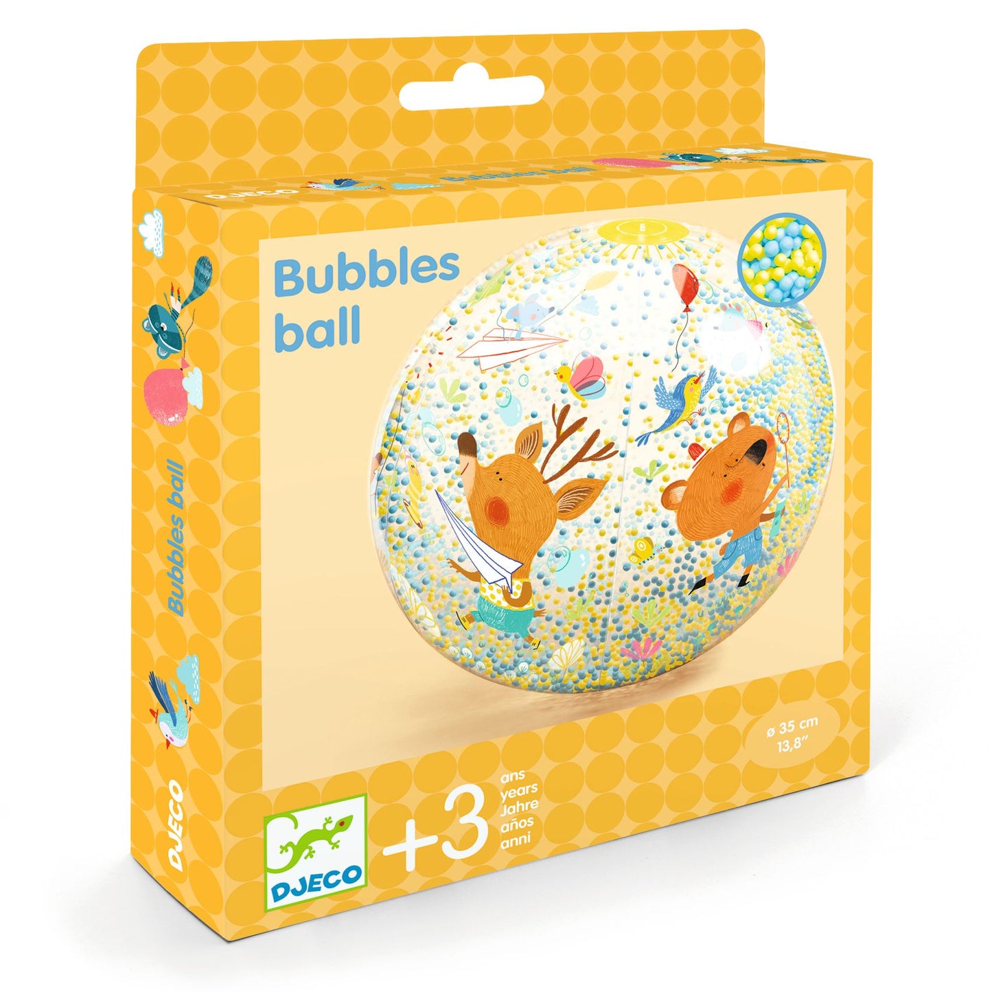 Djeco Beach Ball / Bubbles Ball 35 cm