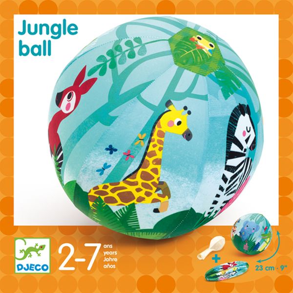 Djeco 23 cm ball / Jungle ball