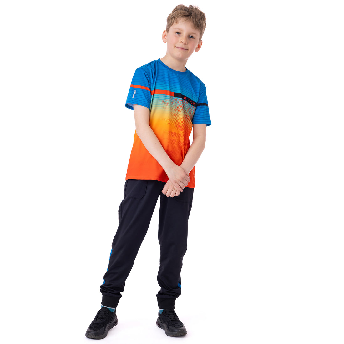 Nano -Boys Blue Athletic T-Shirt