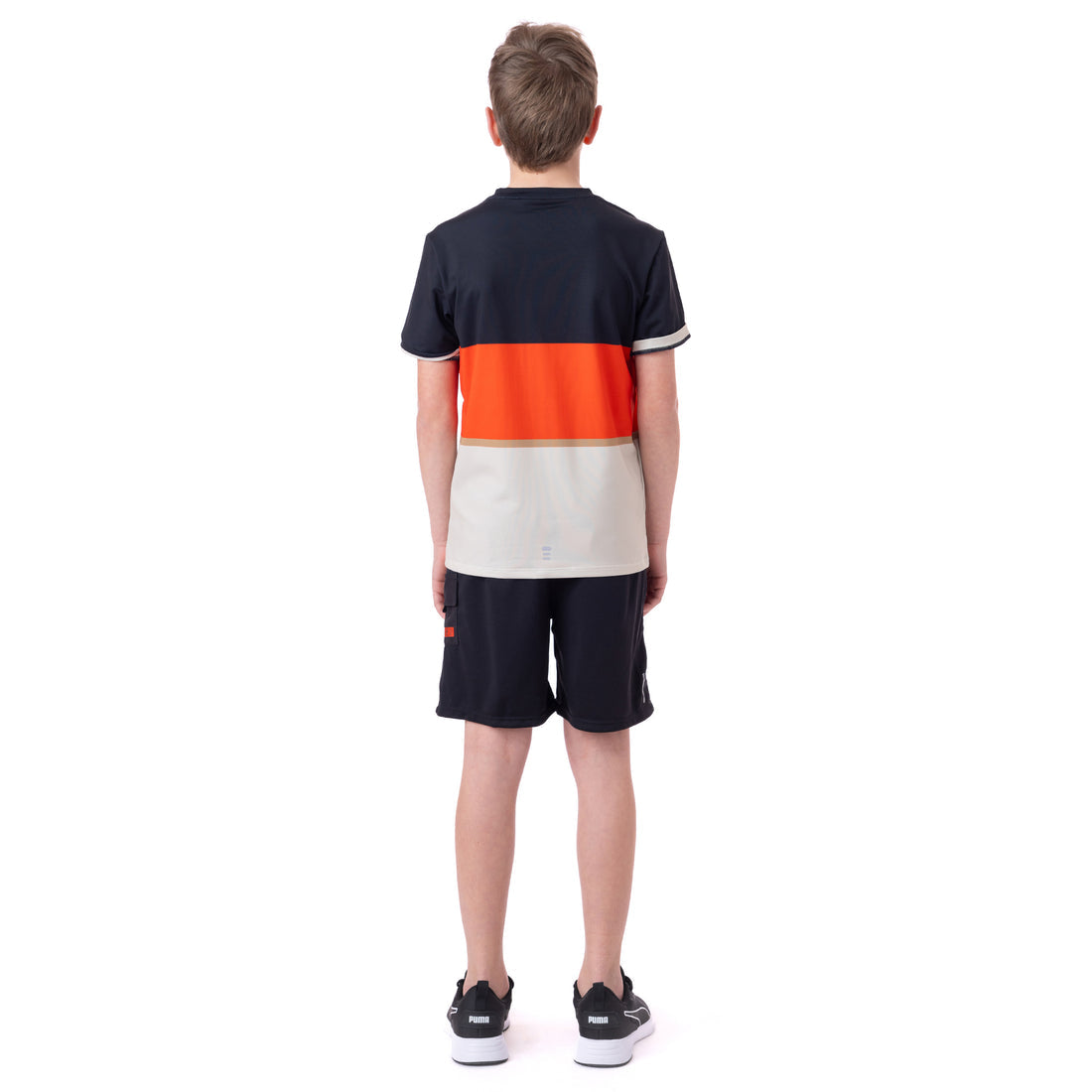 Nano- Boys Black Athletic Shorts