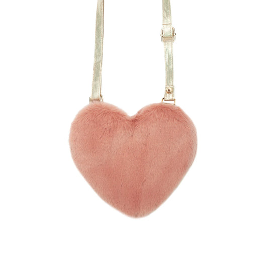 Rockahula: Fluffy Heart Bag