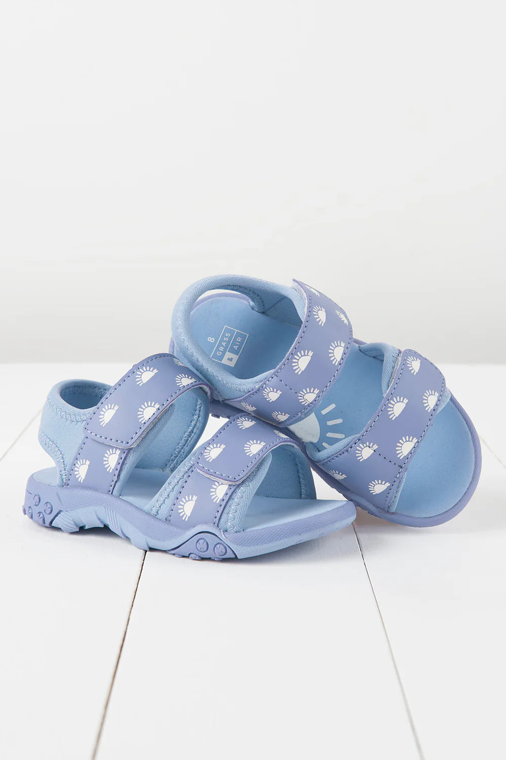 Grass & Air Color Changing Kids Sandal - Lavender