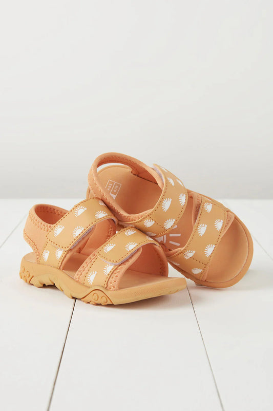 Grass & Air Color Changing Kids Sandal - Peach