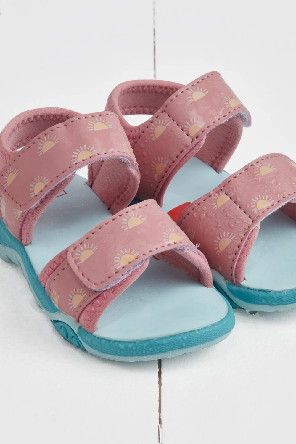 Grass & Air Color Changing Kids Sandal - Rose