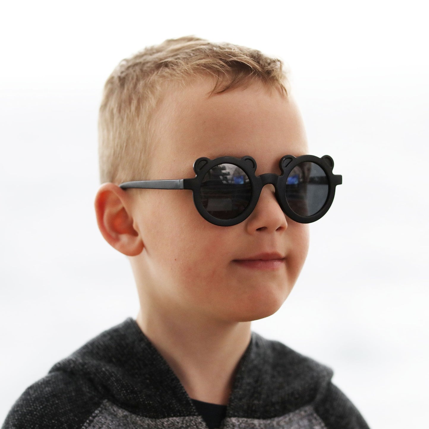 Jan & Jul  Bear Sunglasses - Black