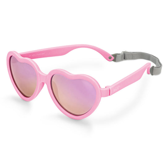 Jan & Jul Heart Sunglasses - Peachy Pink