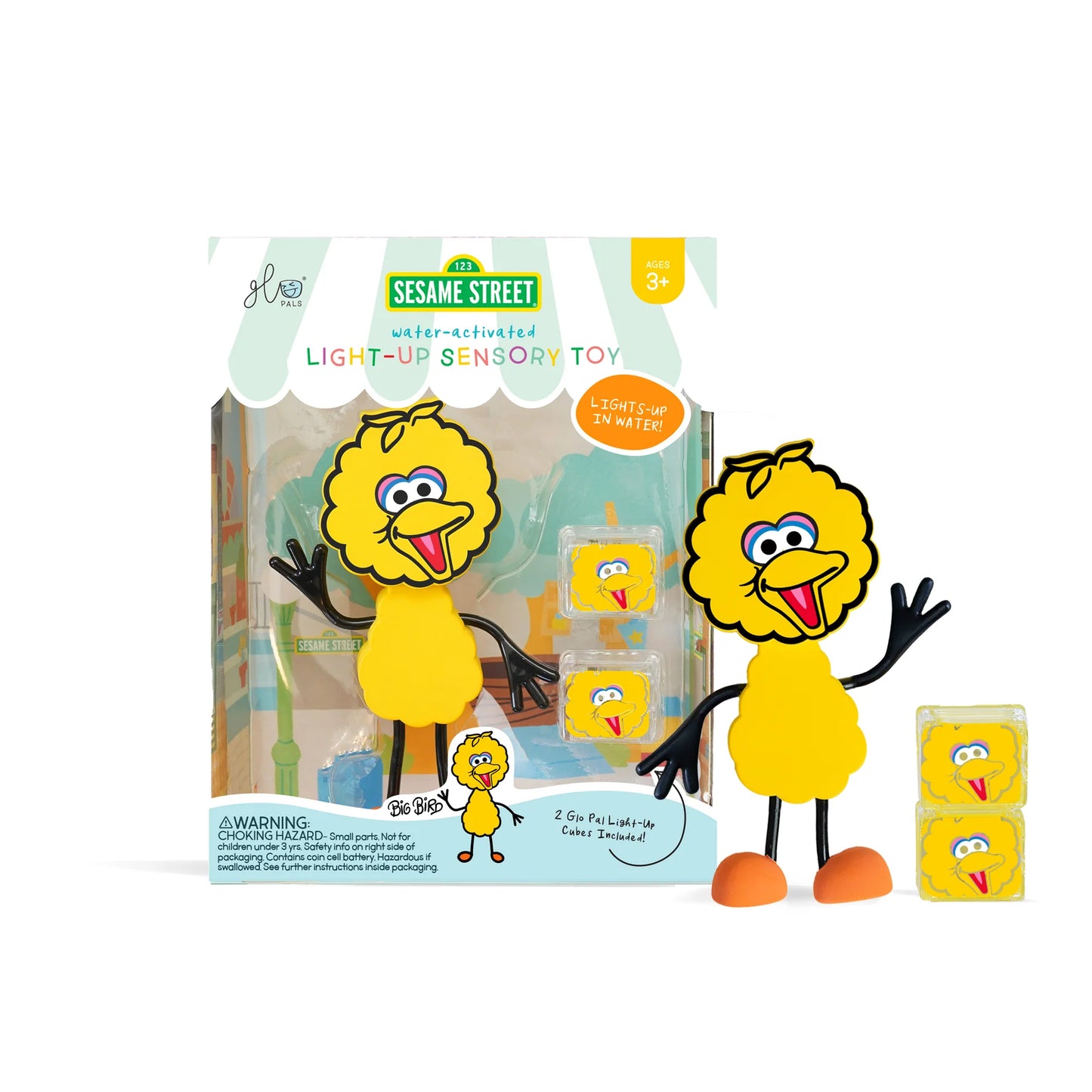 Sesame Street Pal Character - Big Bird Glo Pal Character