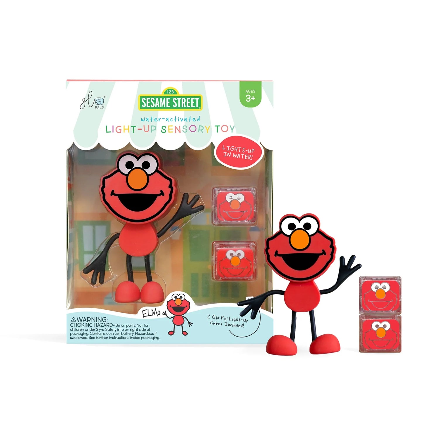 Sesame Street Pal Character - Elmo Glo Pal Character