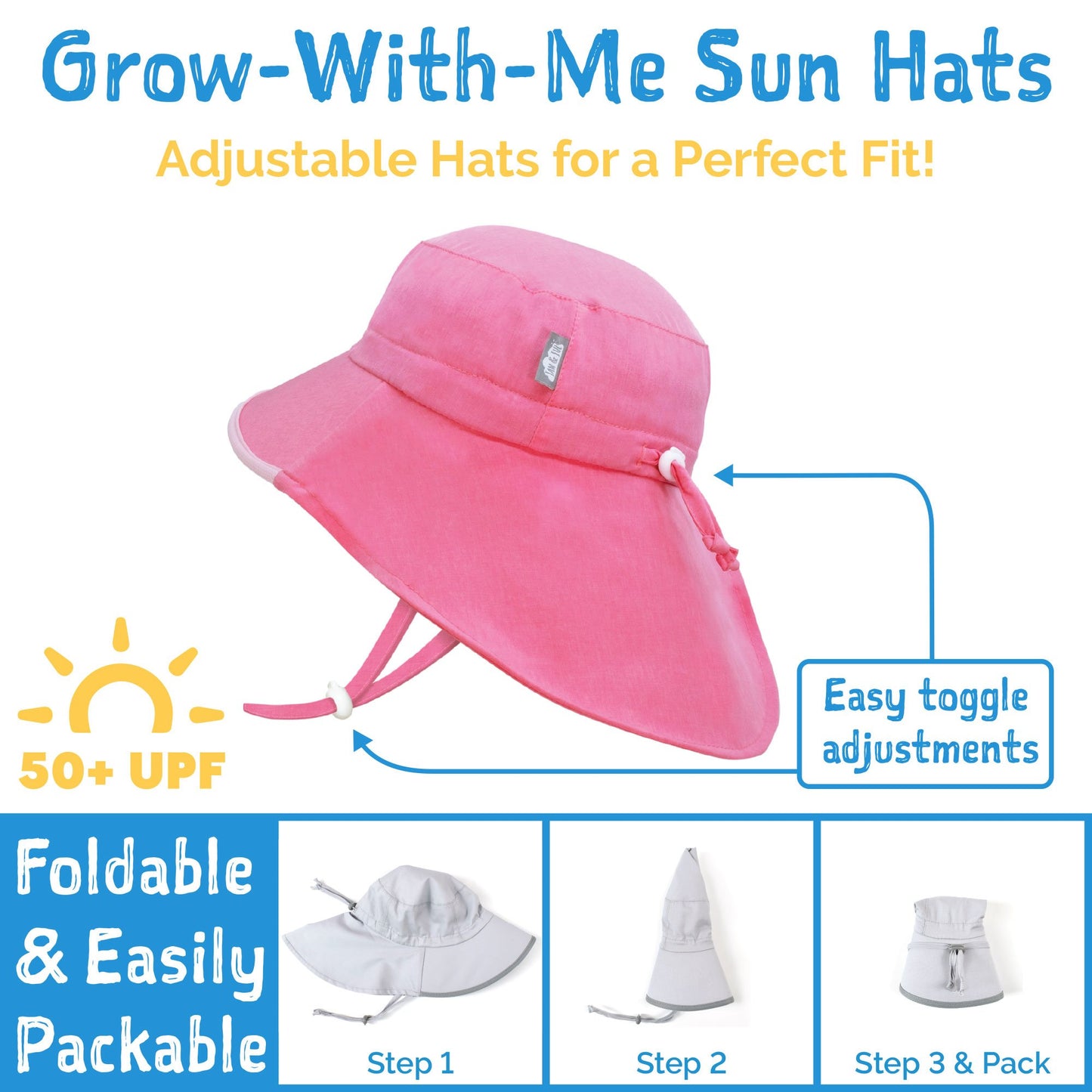 Jan & Jul Aqua Dry Adventure Hat | Pink Ice Cream