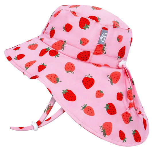 Jan & Jul Aqua Dry Adventure Hat | Pink Strawberry