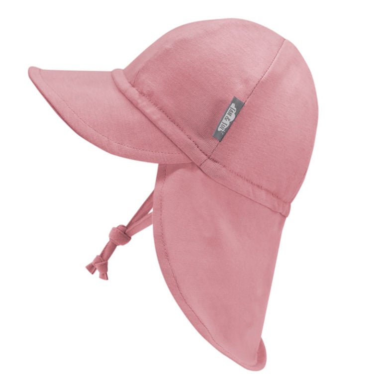 Jan & Jul Sun Soft Baby Cap - Dusty Rose