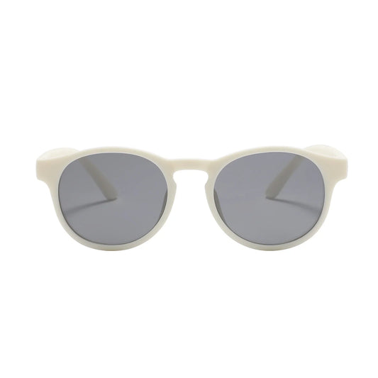 Current Tyed- The Keyhole Sunnies Matte White