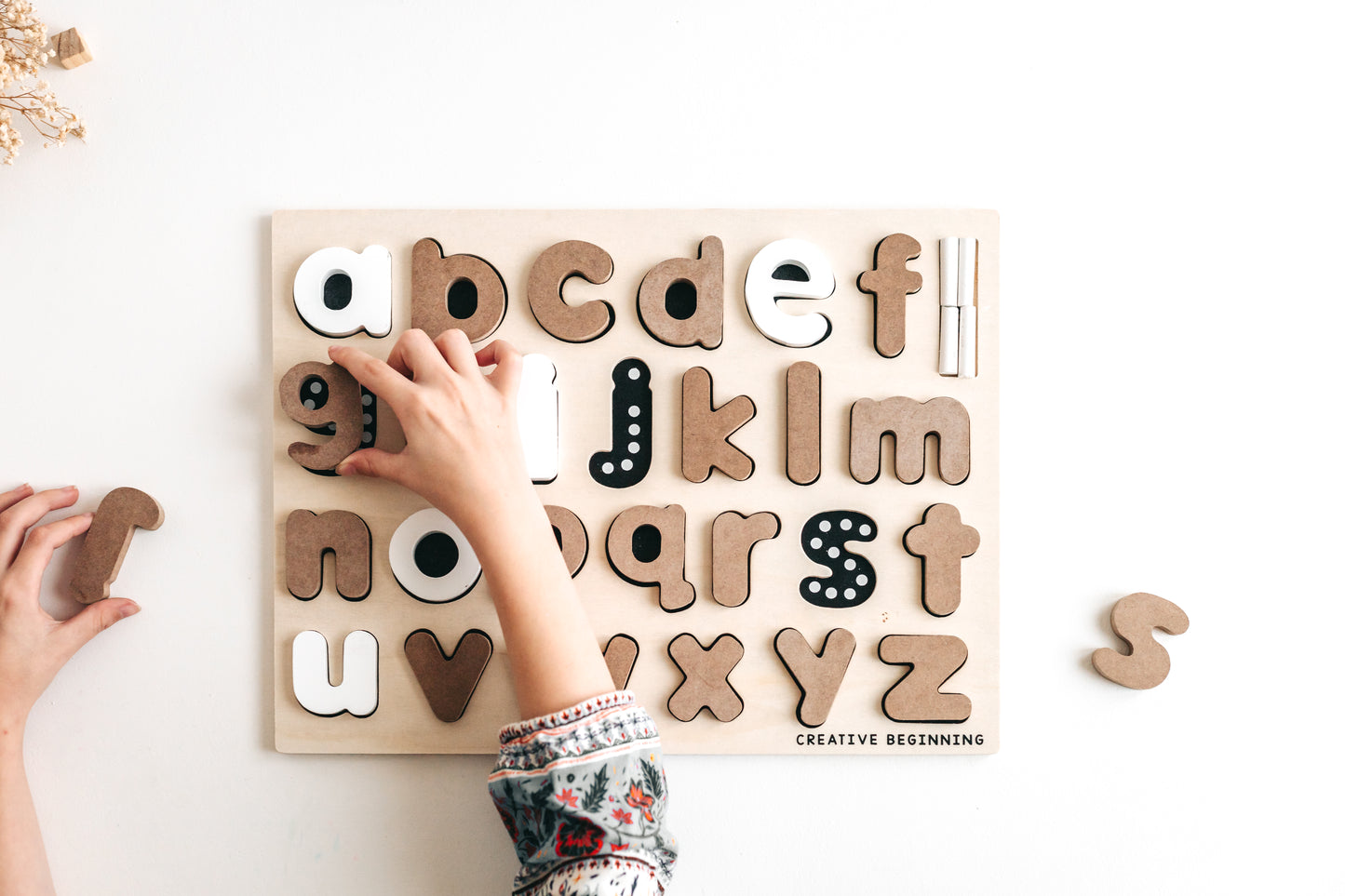 Creative Beginning - Letters Raised Puzzle Lowercase