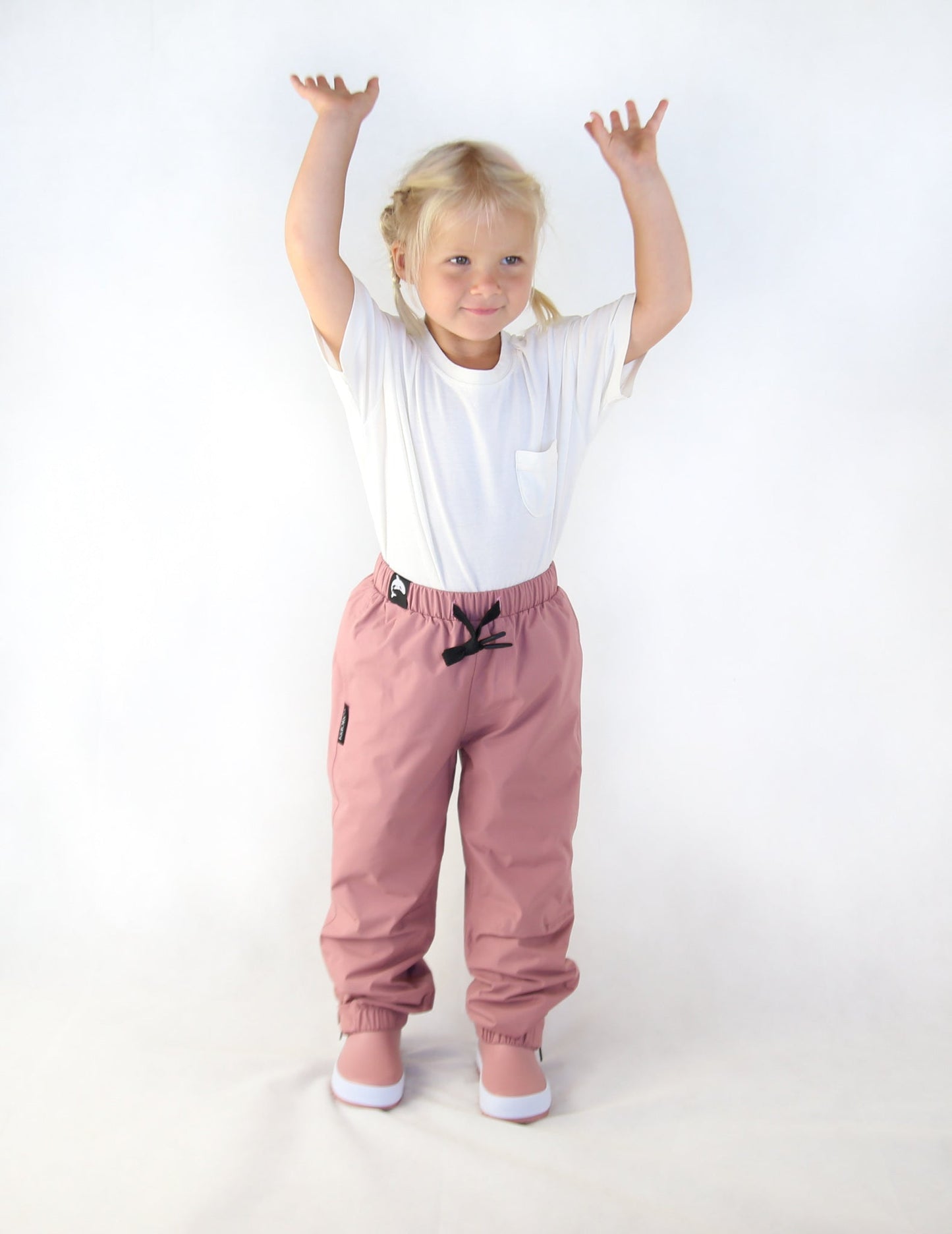 KidORCA Kids Rain Pant - Ash Rose