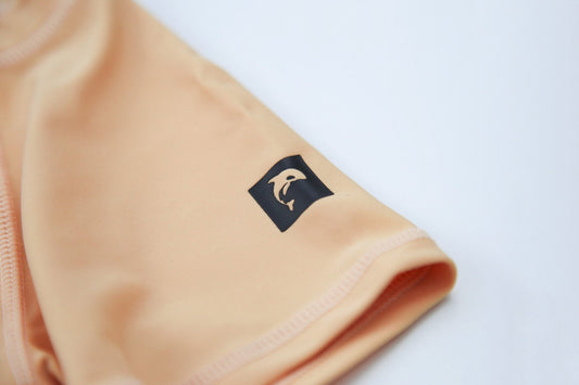 KidORCA Short Sleeve Rashguard - Desert Sand