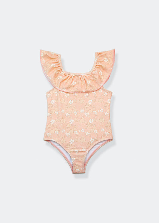 KidORCA Ruffle Swimsuit - Evangelina / Tuscany