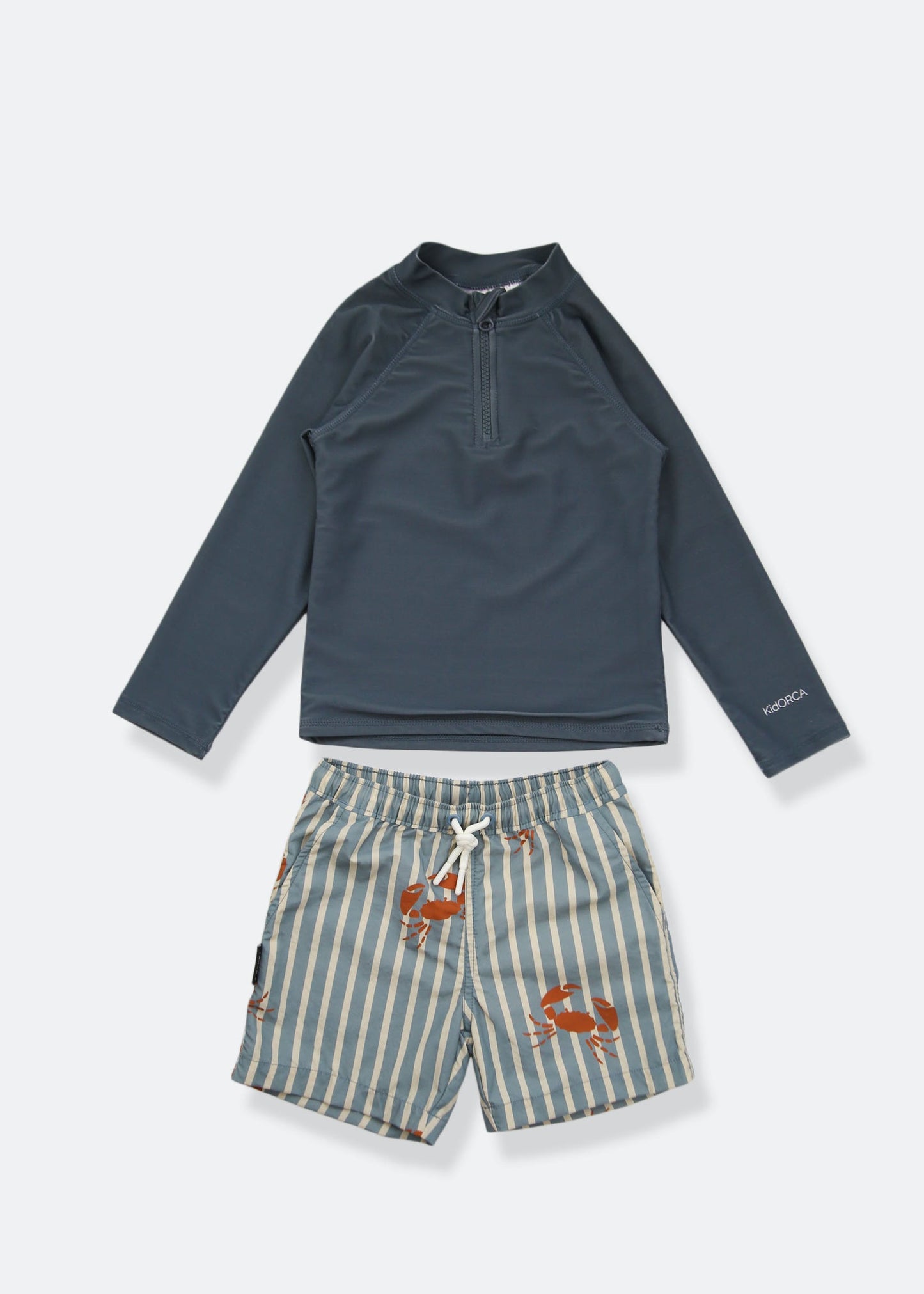 KidORCA Swim Trunks Boy Crab / Slate