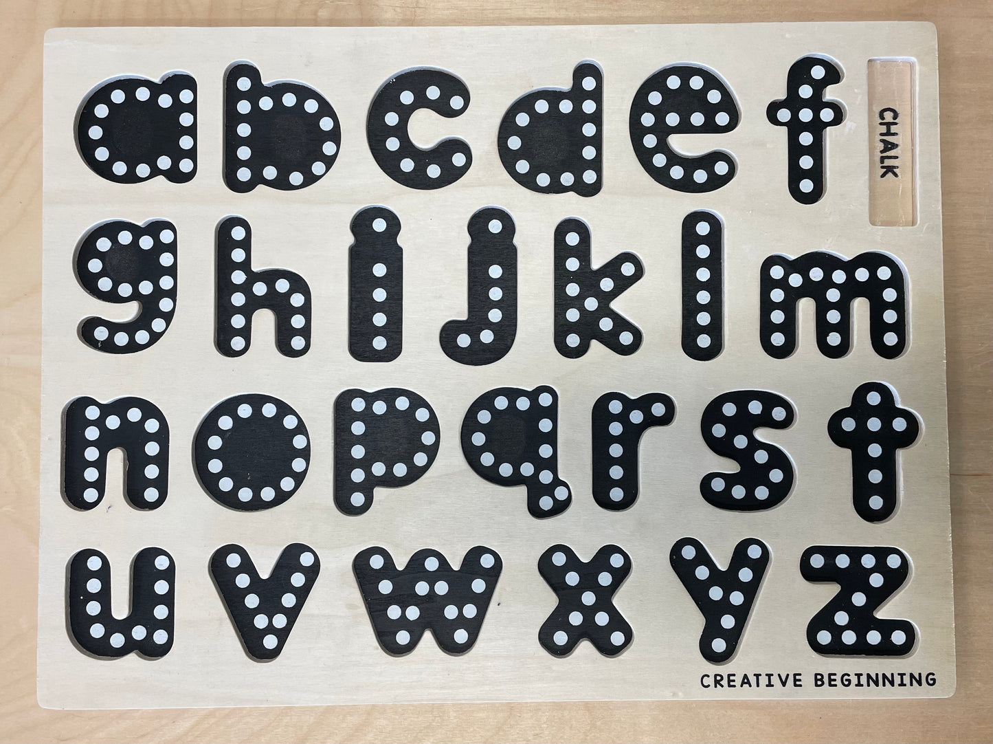 Creative Beginning - Letters Raised Puzzle Lowercase