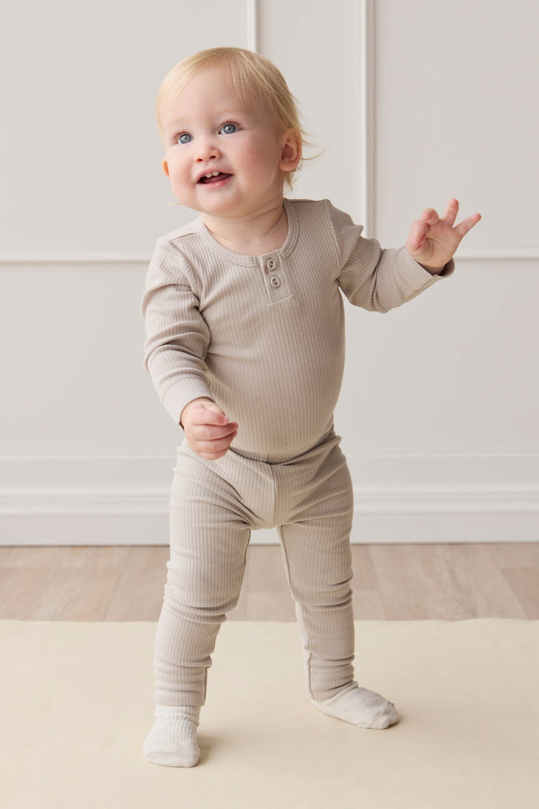 Jamie Kay - Organic Cotton Modal Long Sleeve Bodysuit