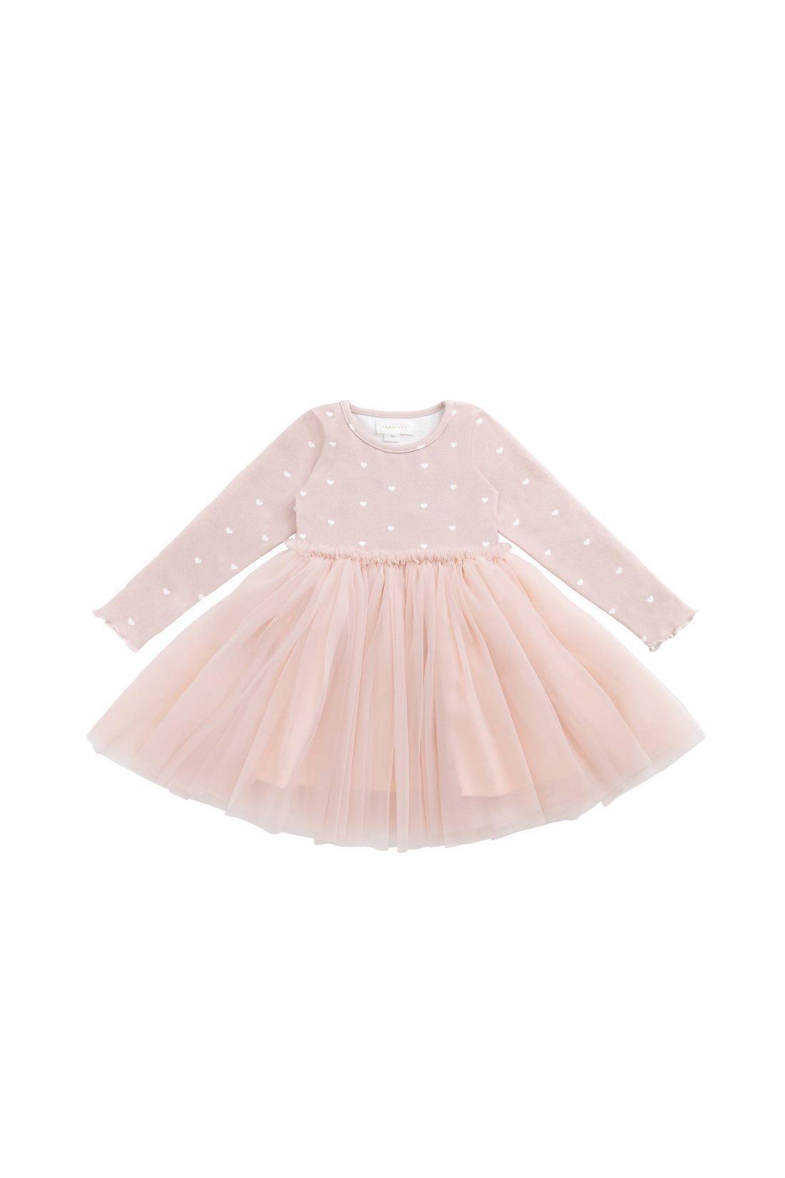 Jamie Kay - Anna Tulle Dress - Petite Heart Old Rose