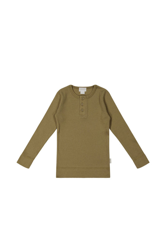 Jamie Kay - Organic Cotton Modal Long Sleeve Henley