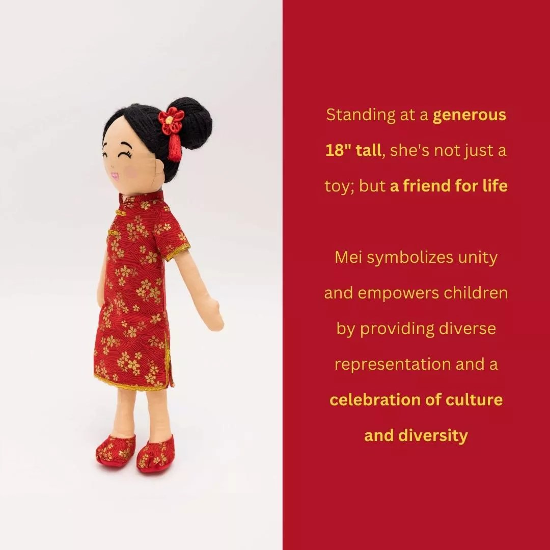 Joeydolls Chinese ˜Mei’ Cultural Doll