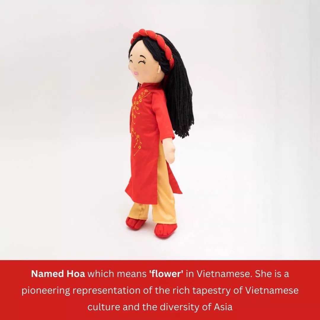 Joeydolls Vietnamese ˜Hoa’ Cultural Doll