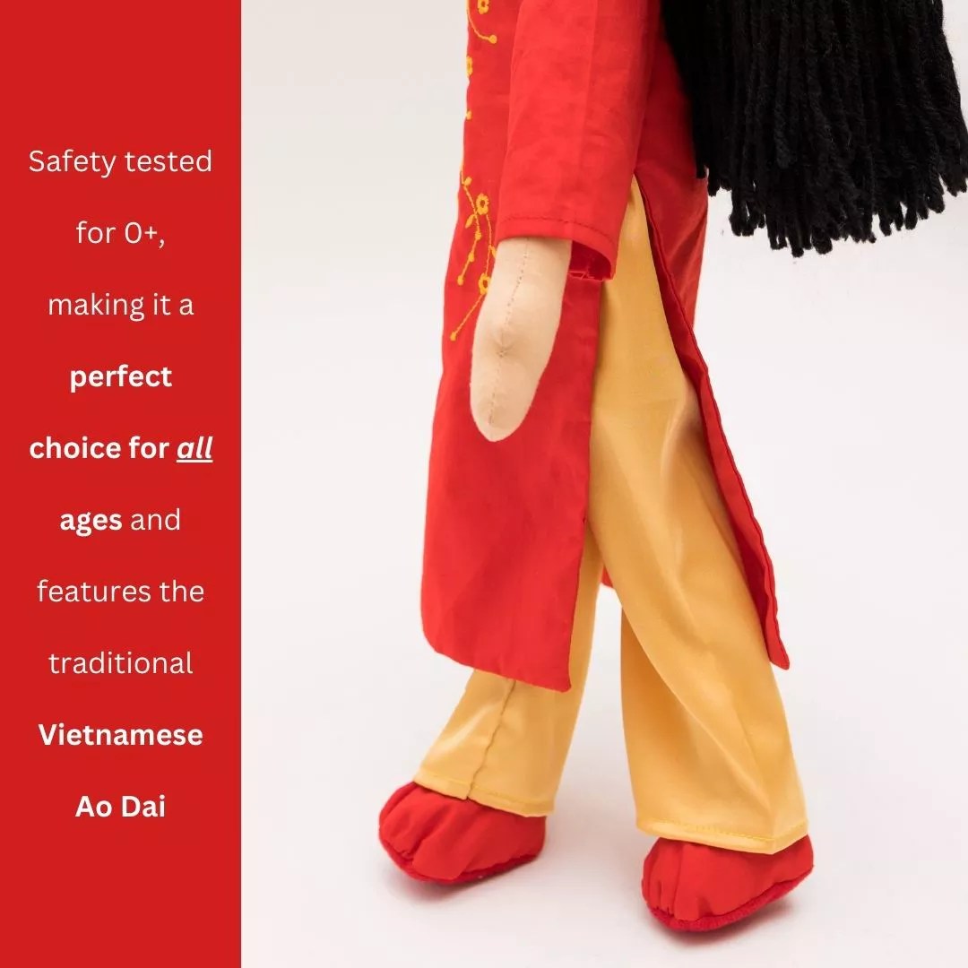 Joeydolls Vietnamese ˜Hoa’ Cultural Doll