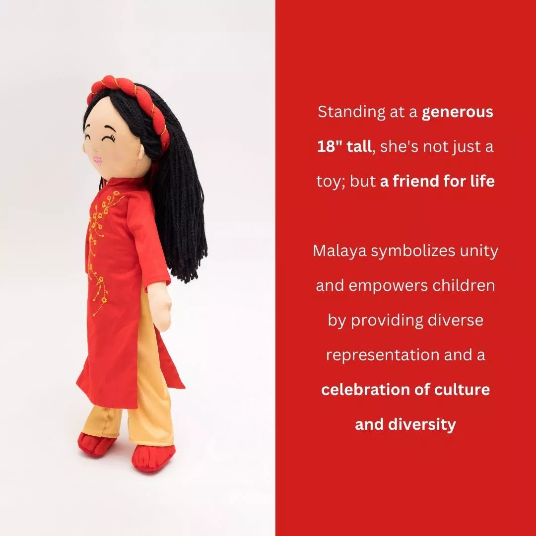 Joeydolls Vietnamese ˜Hoa’ Cultural Doll