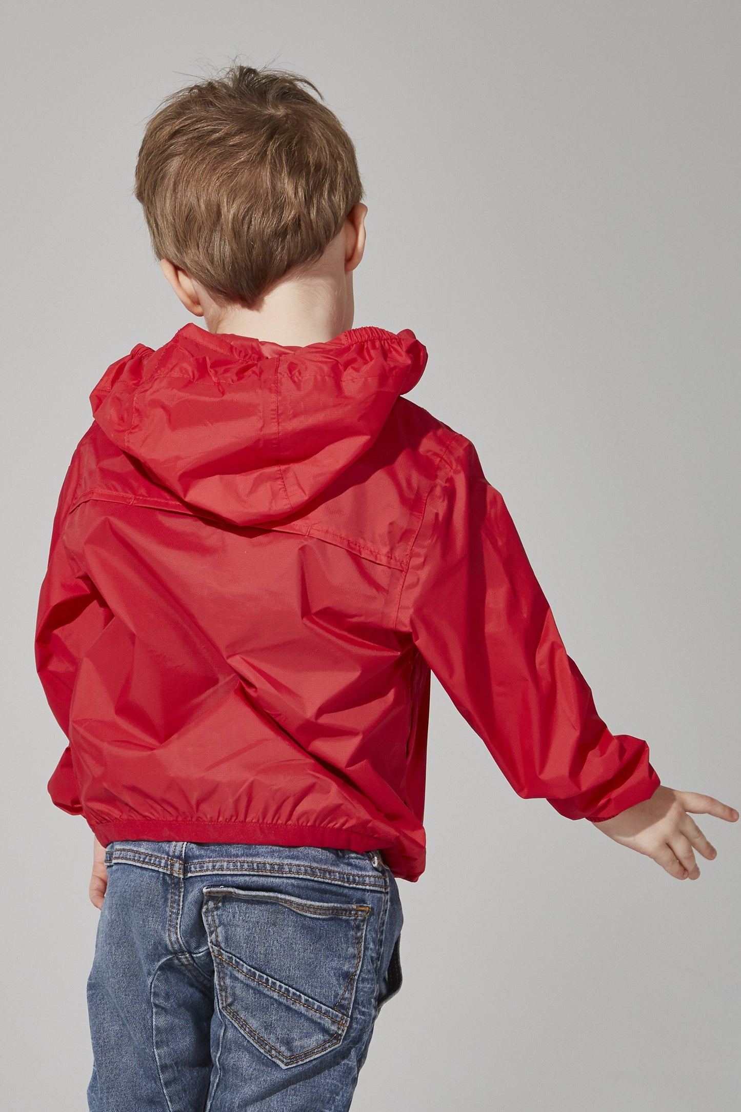 O8Lifestyle Kids Full Zip Front Jacket Red