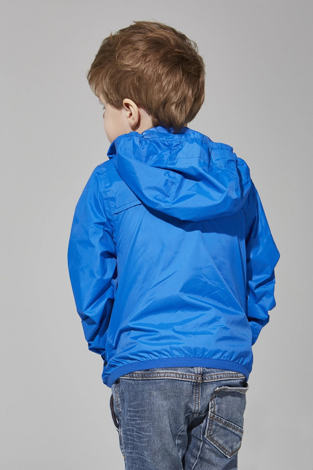 O8Lifestyle Kids Full Zip Front Jacket Royal Blue