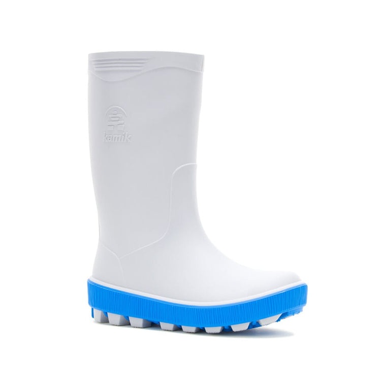 Kamik Riptide Kids' Rain Boot Grey/Blue