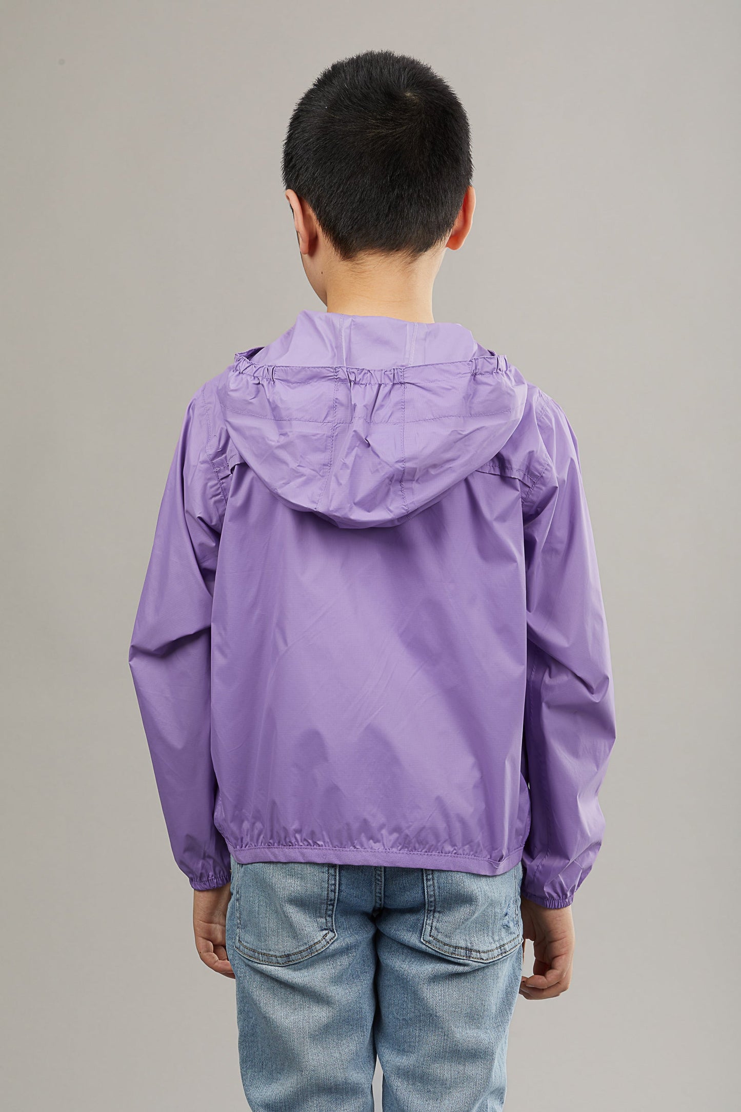 O8Lifestyle Kids Full Zip Front Jacket Light Purple