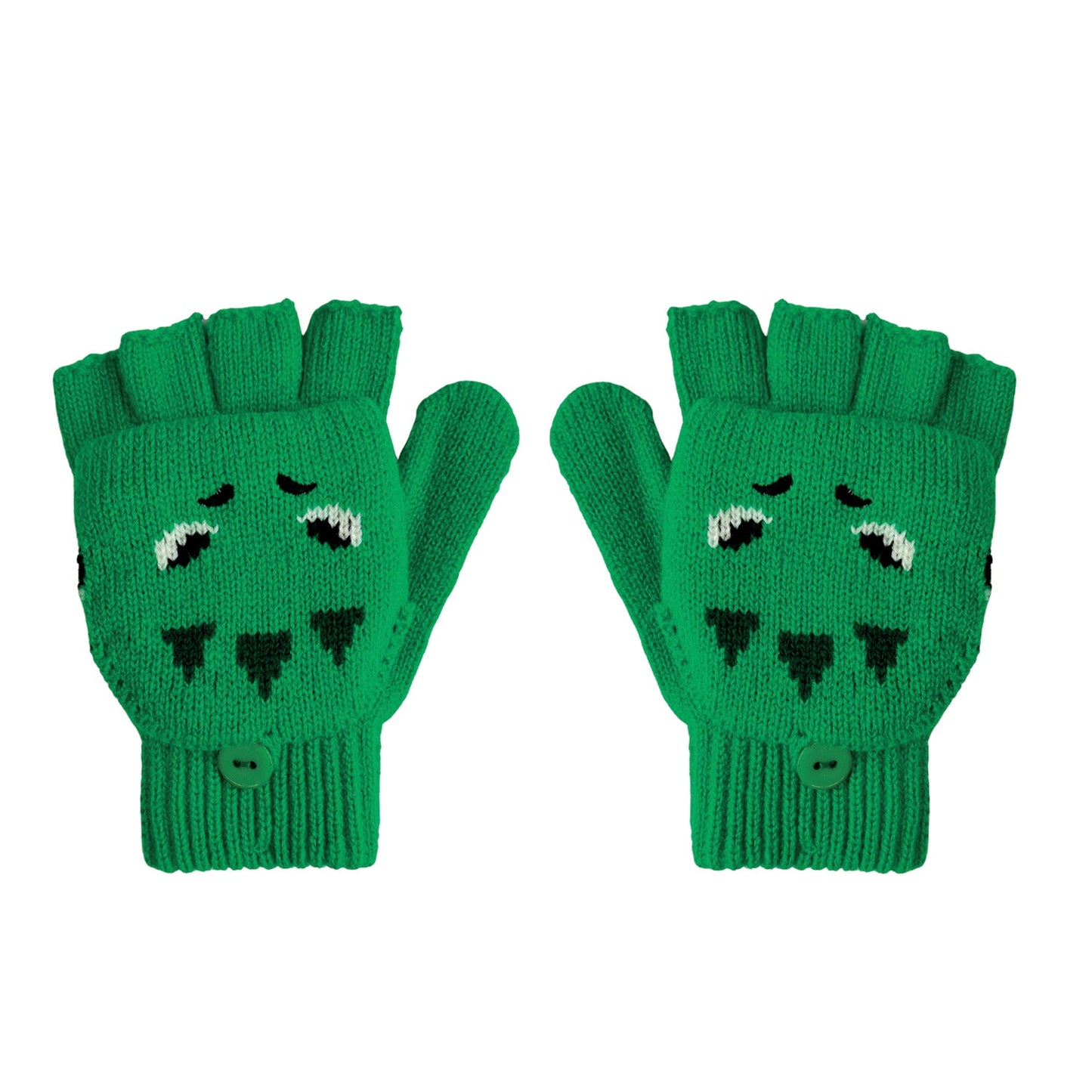 Rockahula: T-Rex Knitted Gloves