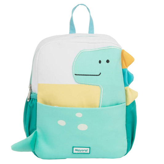 Mayoral Dinosaur Canvas Backpack