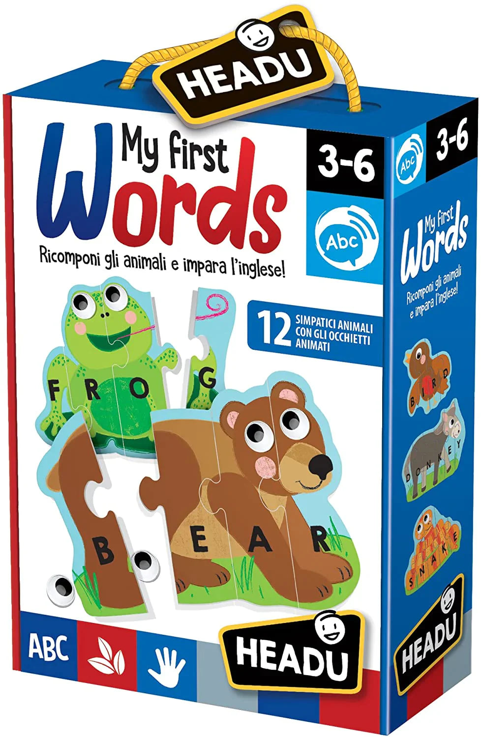 Headu Toys For Children Learning My First Words