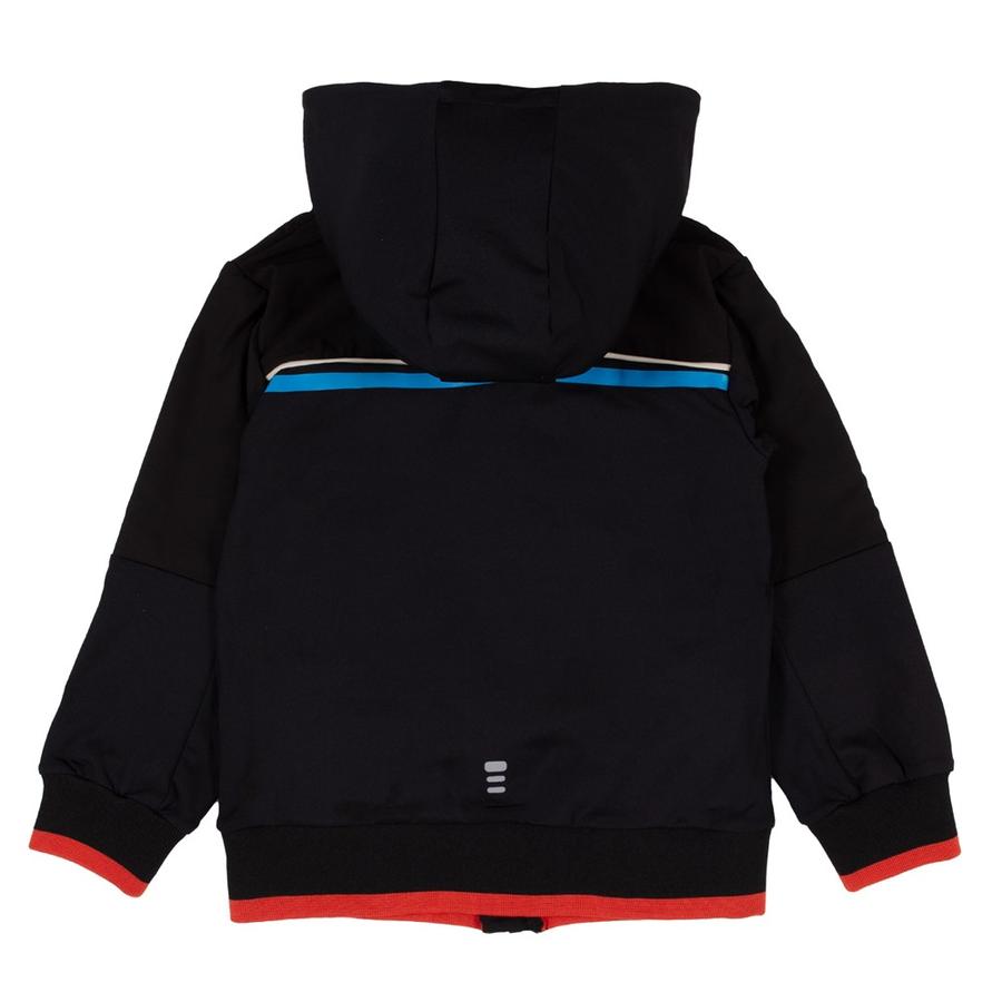 Nano -Boys Black Athletic Hooded Jacket