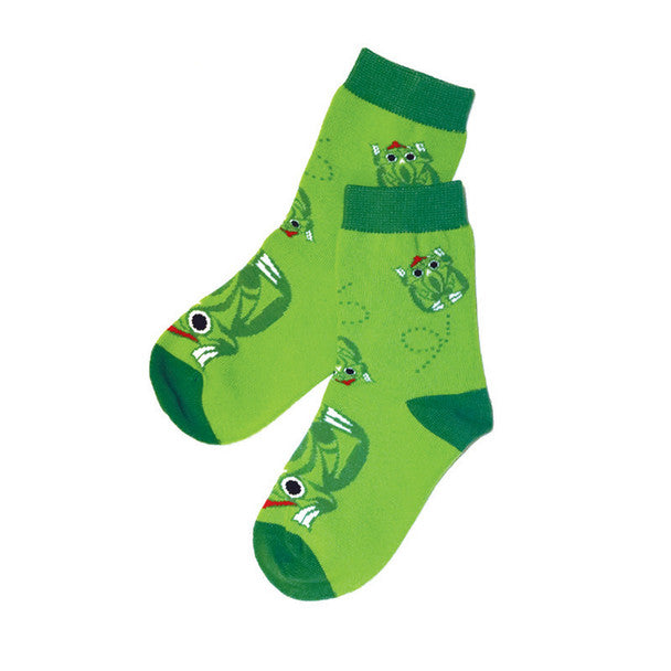 Kids Socks - Frog By Maynard Johnny Jr.