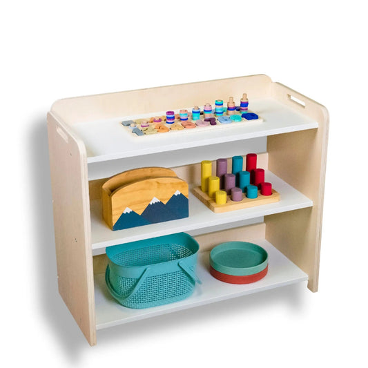 BANANA - Montessori Shelf with Borders