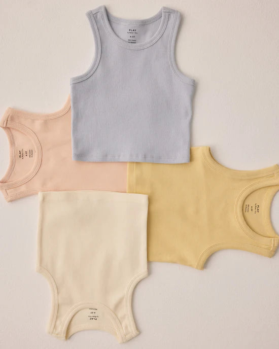 Rylee+Cru Ribbed Tank Set