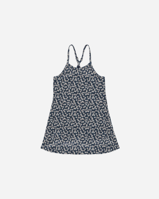 Rylee + Cru Loma Dress - Blue Floral (Indigo)