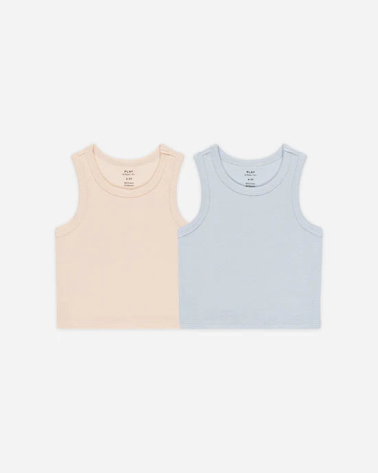 Rylee+Cru Ribbed Tank Set