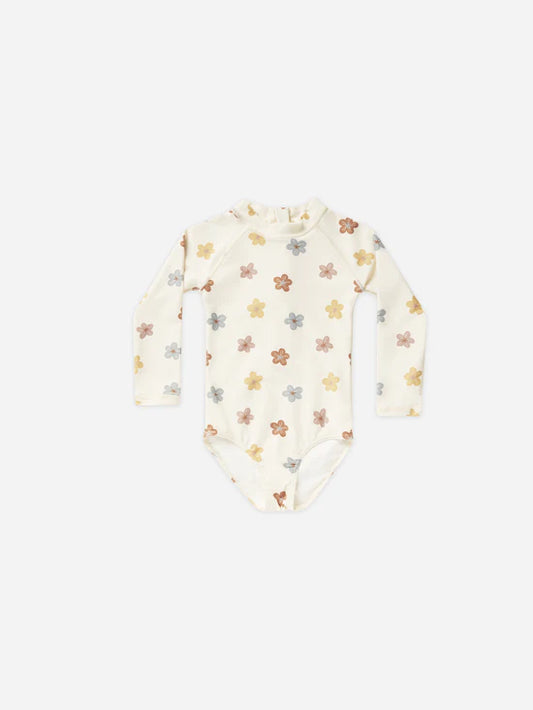 Rylee+Cru Delphine Rash Guard One-Piece