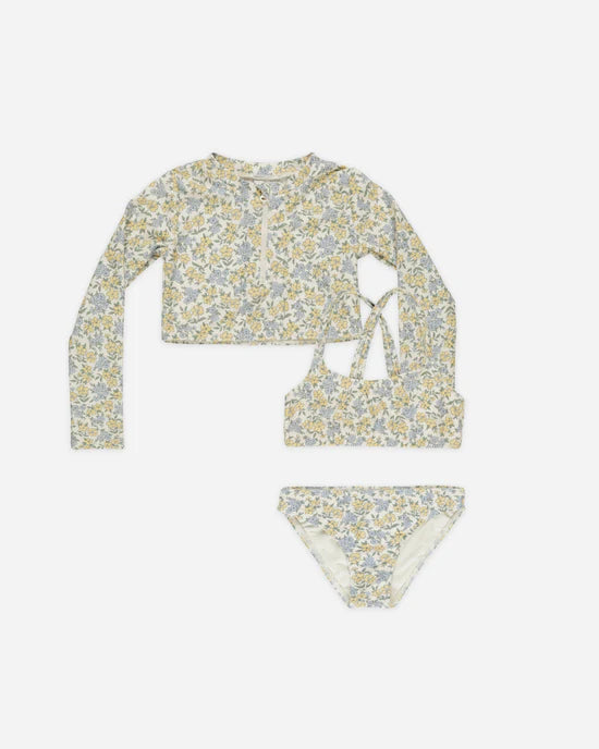 Rylee+Cru Crop Rashguard Set