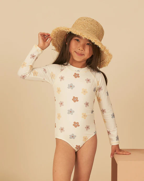 Rylee+Cru Delphine Rash Guard One-Piece