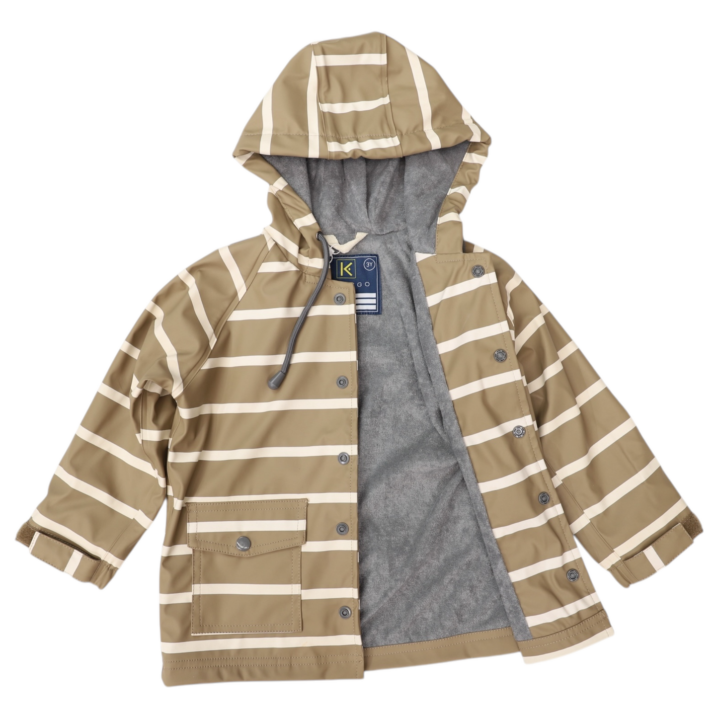 Korango - Colour Change Stripe Raincoat