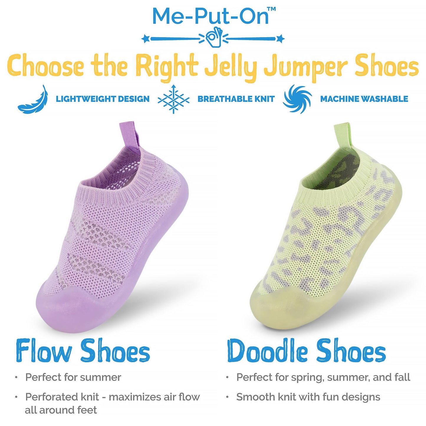 Jan & Jul Kids Jelly Jumper Flow Shoes | Atlantic Blue